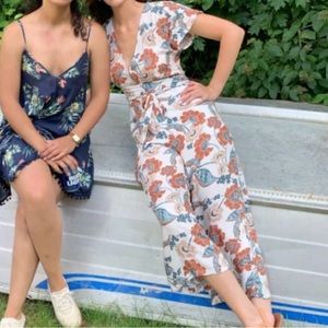 Vici Floral Jumpsuit